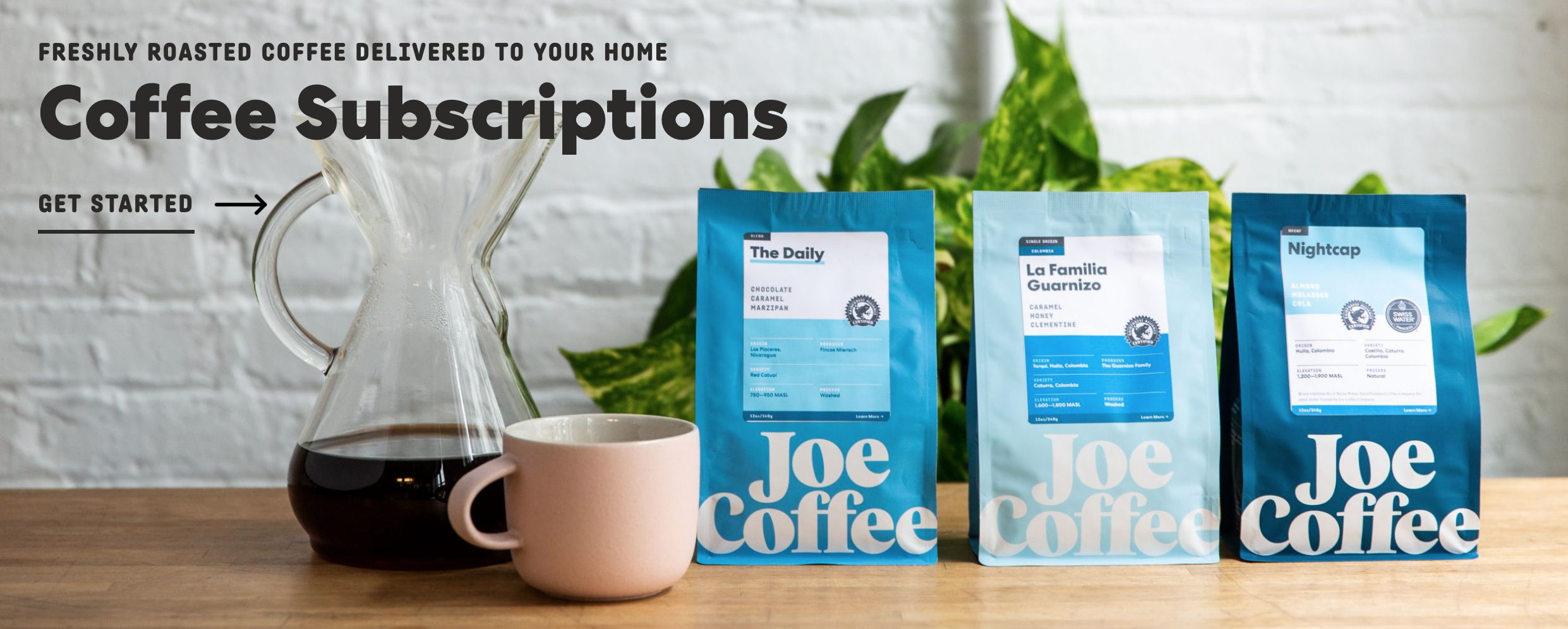 咖啡品牌Joe Coffee Company启动新logo 和包装